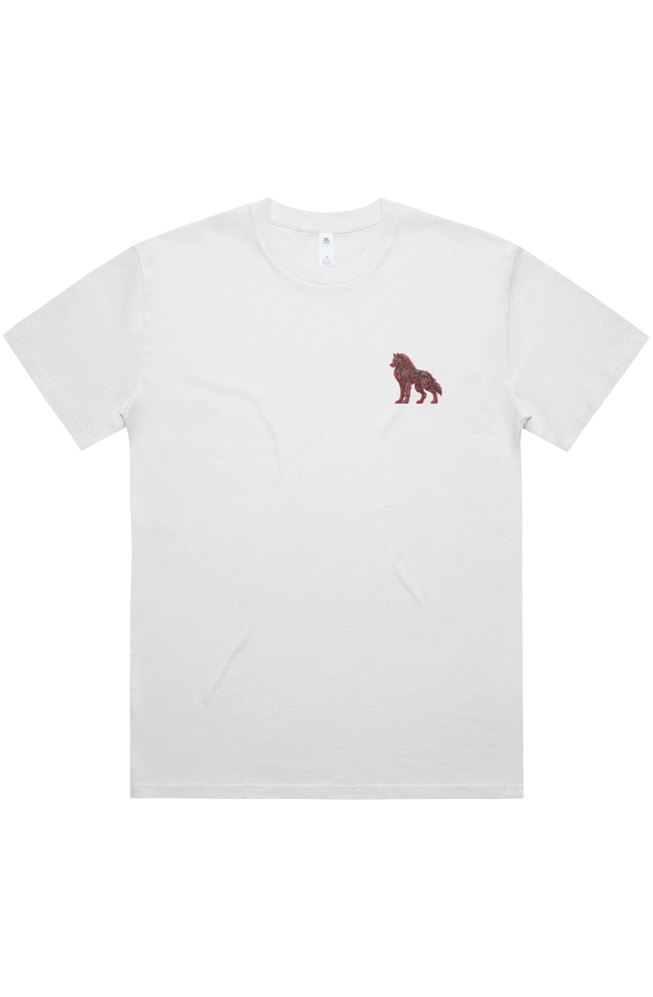 Block Oversized Wolf Pack Tee