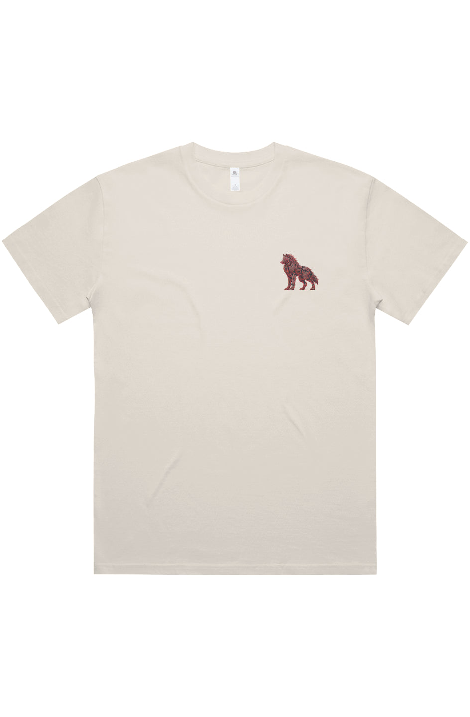 Block Oversized Wolf Pack Tee